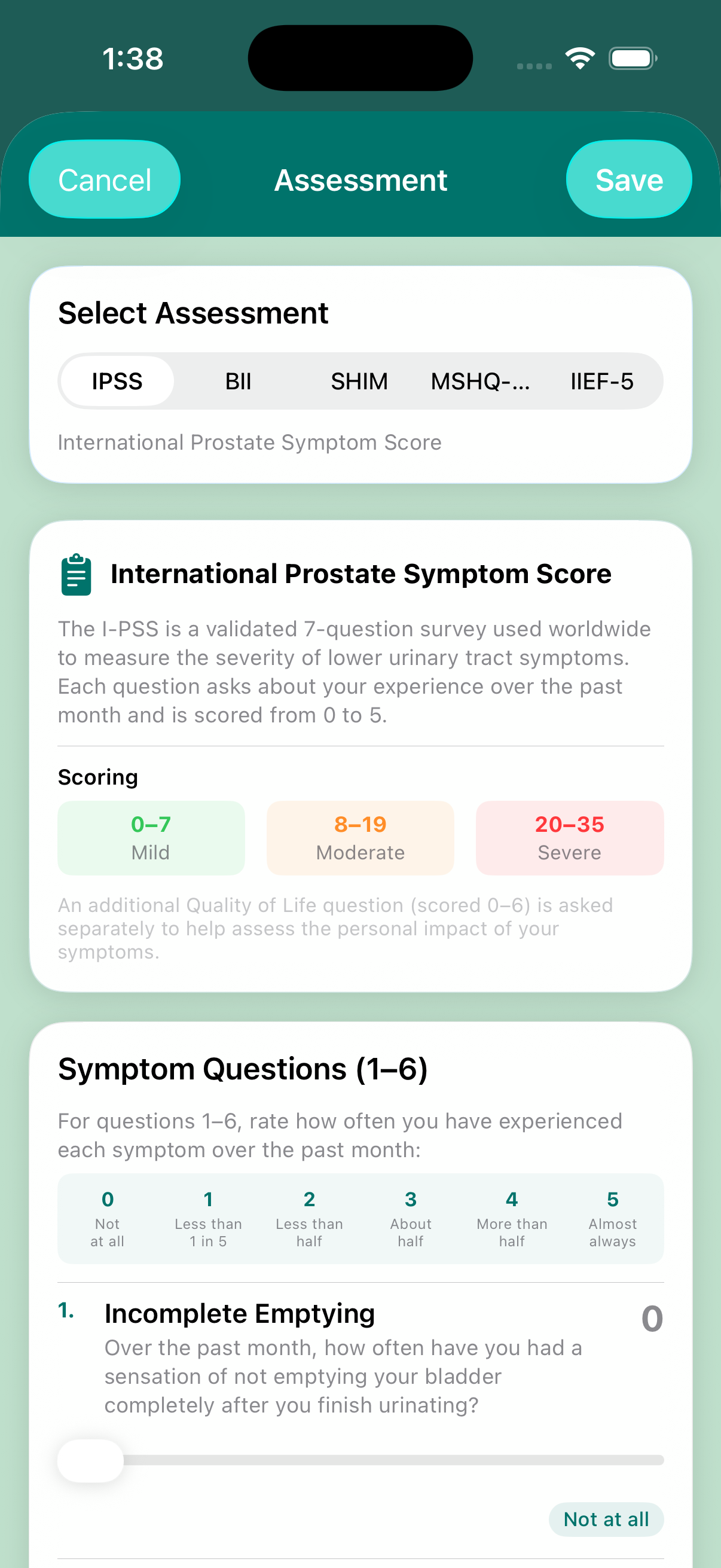 Screenshot 4 - Shareable report